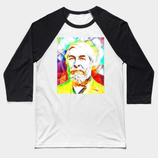 Jean Charles Galissard de Marignac Colourful Portrait | Jean Charles Galissard de Marignac Artwork 9 Baseball T-Shirt